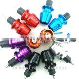 Aluminum2mm 7/8" Adjustable Motorcycle Handle Hand Bar Ends Motorbike Handlebar Grips Ends thumbnail-1