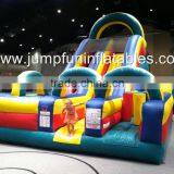 Inflatable Slide Obstacle Course Arena