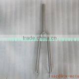 Cheap Factory Manufactured Titanium Road Bike Fork With Post Mount Brake Road Bicycle Fork