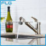 Factory Price Single Hole Kitchen Faucet Brushed thumbnail-2