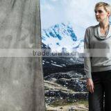 2014 New Fashion Women Knitting Pure Cashmere Big Round Neck Pullover thumbnail-3
