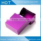 Aluminum Metal Cigarette Cigar Box Holder Tobacco Storage Case thumbnail-3