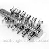 8 mm in 4mm Out One Way in 12 Way Out Metal Air Control Valve Both for Liquid thumbnail-5
