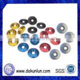 Aluminum Countersunk Washer/Color Anodized Aluminum Countersunk Washer/Color Screw Washer thumbnail-1