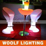 Waterproof Color Changing Decorative LED Bar Illuminated Chair thumbnail-4