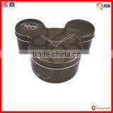 Mini Colored Delicate House Shaped Tin Box thumbnail-2