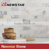 Newstar White Subway Tile Backsplash For Kitchen Marble Mosaico Mosaic thumbnail-3