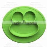 Wholesale Custom Non-Stick Silicone Plate for Kids Tableware Silicone Kid Placemat thumbnail-3