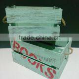 Wooden Books Crates,printed Wooden Crate for Book,book Storage Wood Crates thumbnail-5