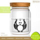 Heat Resisitant OEM/ODM Handblown Novelty Borosilicate Glass Canister thumbnail-2