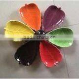 Stock 6pcs Dinner Dish Set , Colorful Ceramic Plate Set Close Out , Porcelain Dish Set With Hanger thumbnail-4