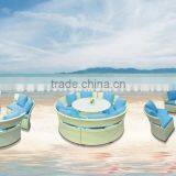 Round Combination Floor Sofa Lounge Suite for Garden thumbnail-1