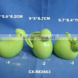 Easter White Porcelain Rabbit Figurine -color Glazed Porcelain Raddit-pottery Rabbit-ceramic Animal thumbnail-1