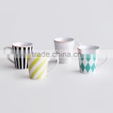 12OZ Stoneware "V"-Shanpe Promotional Coffee Mug