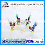 Colored Decorative Design Glass Cock Handicrafts Home Decor thumbnail-3