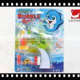 Factory Supply Safe Summer Toys Plastic Transparent Bubble Gun With Light thumbnail-1