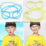 NBRSC Creative Plastic Drinking Glasses Straws for Kid Flexible Glass Straw For Drinking thumbnail-3