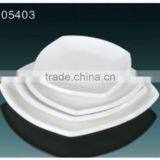 2016 Hot Sale White Ceramic Square Dinner Plate thumbnail-1