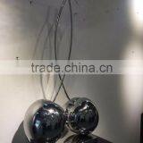 Modern Famous Metal Art Deco Home Decoration Stainless Steel Peach thumbnail-3