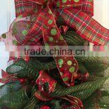 Deco Mesh Christmas Tree Wreath thumbnail-5