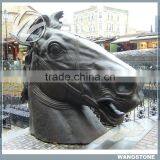 Horse Head Metal Sculpture thumbnail-1