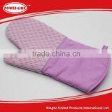 BBQ Kitchen Purple Stripes Cloth With Silicone Large Size Glove thumbnail-2