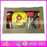 Hot Sale High Quality Wooden Hand Drum , Musical Instruments Wooden Hand Drum, Fashion Style Wooden Hand Drum W07A027 thumbnail-1