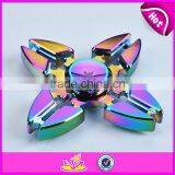 2017 Trending Products Ceramic Bearing Fidget Spinner Metal Tri-spinner Desk Focus Hand Spinner Toys W01A258-S thumbnail-5