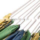 Garden Lightweight Green Canvas Double Hammock With Carry Bag thumbnail-4