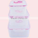 Square Take Away Airtight Plastic Food Container thumbnail-6