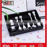 2015 year design smile series promotional twist handle cutlery;holiday gift
