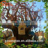 High-level Design Outdoor Artificial Tree House Simulation Artificial Tree House for Kids thumbnail-2