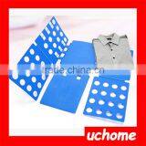 UCHOME Clothes Folding Board, Flip Fold Clothes Folder, Plastic T-shirt Folder Magic Clothes Folder thumbnail-3