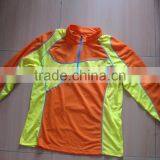 1/4 Zipper Women Long Sleeve Hiking Jersey thumbnail-1