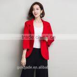 New Customized Wholesale Jersey Jacket Women Blue Jacket Short Fall Korean New Style Jacket thumbnail-5