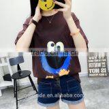 Women Summer Fashion Customized Letter Print t Shirt Casual Short Sleeve t Shirt thumbnail-1