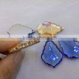 50mm Clear Crystal Maple Leaf Pendant Glass Chandelier Parts thumbnail-1