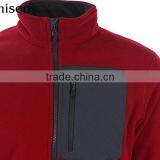 Made in China Zipper-up Casual Wear Xxxxl Red Polar Fleece Women's Coat thumbnail-3