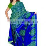 Digital Print Saree With Blouse thumbnail-3