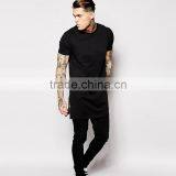 Men's Longline t Shirt Printing Custom Wholesale China Blank t Shirt thumbnail-4