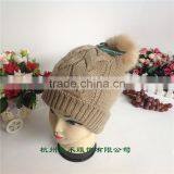 Colourful Jacquard Women and Lady Popular Knitted Winter Hat Factory thumbnail-4