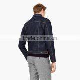 Classic Blue Wholesale Denim Jacket Men New Fashion Wear thumbnail-2