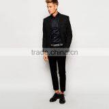 Classic Formal Slim Fit Black Shirt for Men thumbnail-4