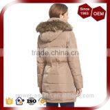 OEM Wholesale 100% Nylon Shell Slim Elegant Winter Coats thumbnail-2