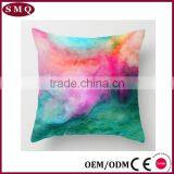16*16 Inch Square Colorful Painting Pillow Cover thumbnail-2