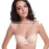 Nylon Push up Popular Invisible Bra in Stock thumbnail-4