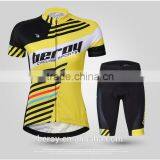 BEROY Supreme Quality Cycling Jersey 2016 Pro Teams Female Short Sleeve Bike Uniform Suits thumbnail-3