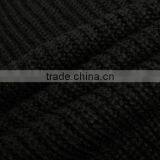 Casual Pure Color Cashmere Pullover Thick Loose Top Brand Sweaters for Wholesale thumbnail-5