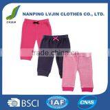 100%Cotton Material and Girls Gender High Quality Baby Girls' 3 Pack Pants,baby Trousers Wholesale Price thumbnail-1