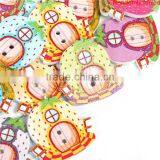 2 Holes At Random Strawberries Pattern House Button thumbnail-1